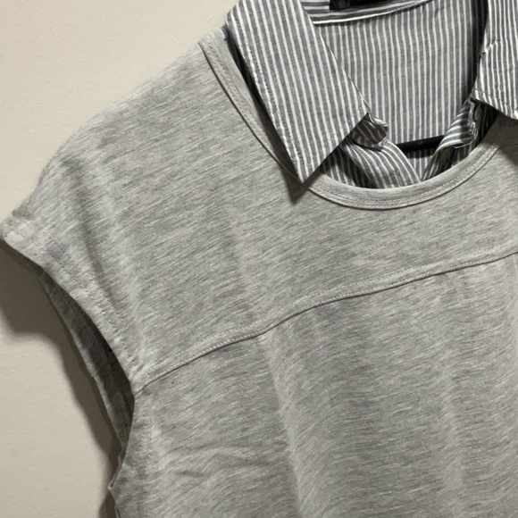 Doe & Rae Striped Button-Up tunic - Picture 5 of 6